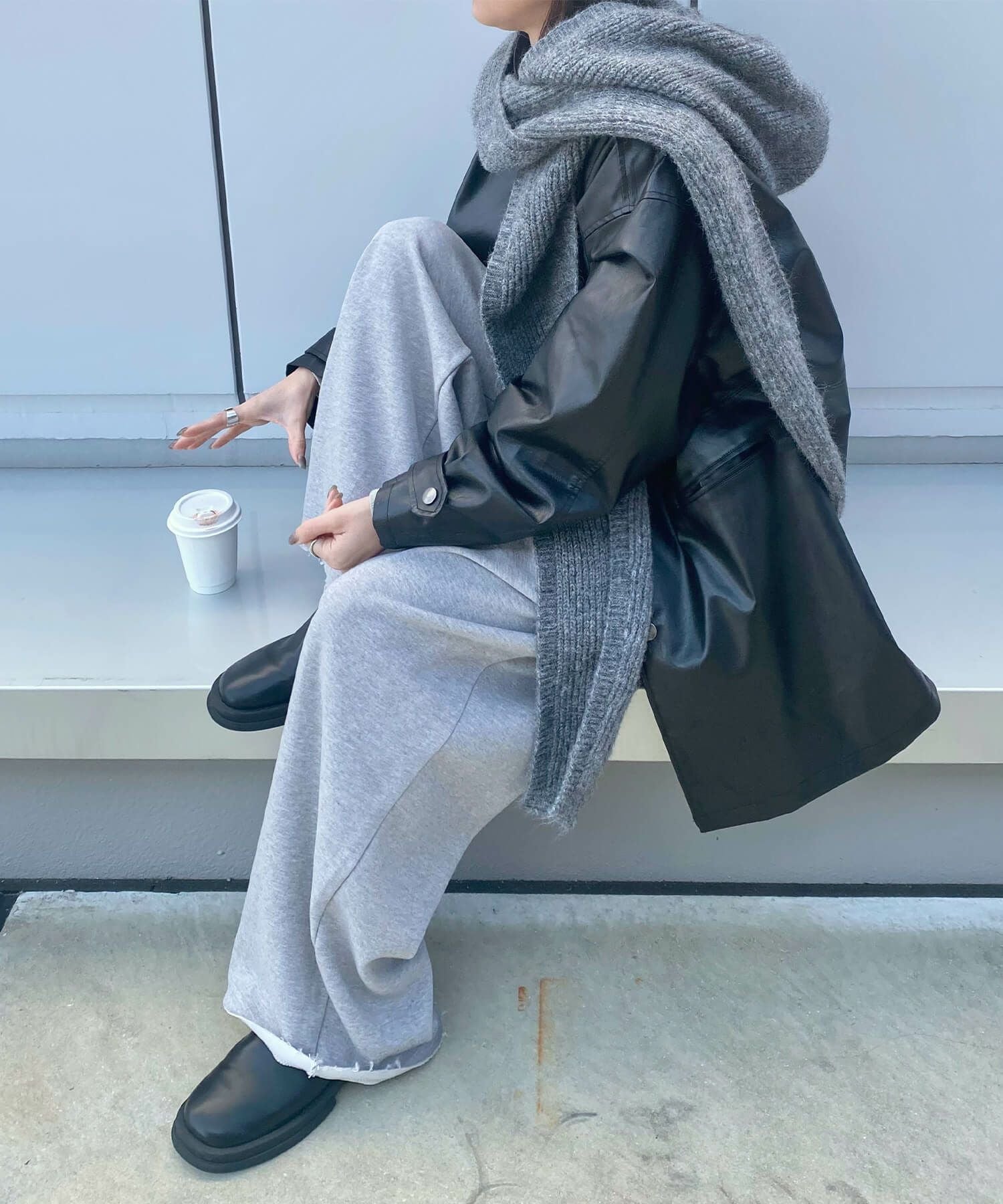 *p(R)ojectR® Hooded Muffler フード付きのマフラー フード付きマフラー | Hooded muffler (kiharu select)