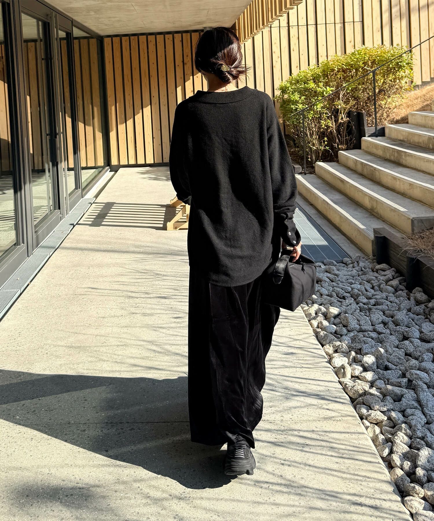 ベロアAラインロングスカート | Velour A line long skirt (eri. select)