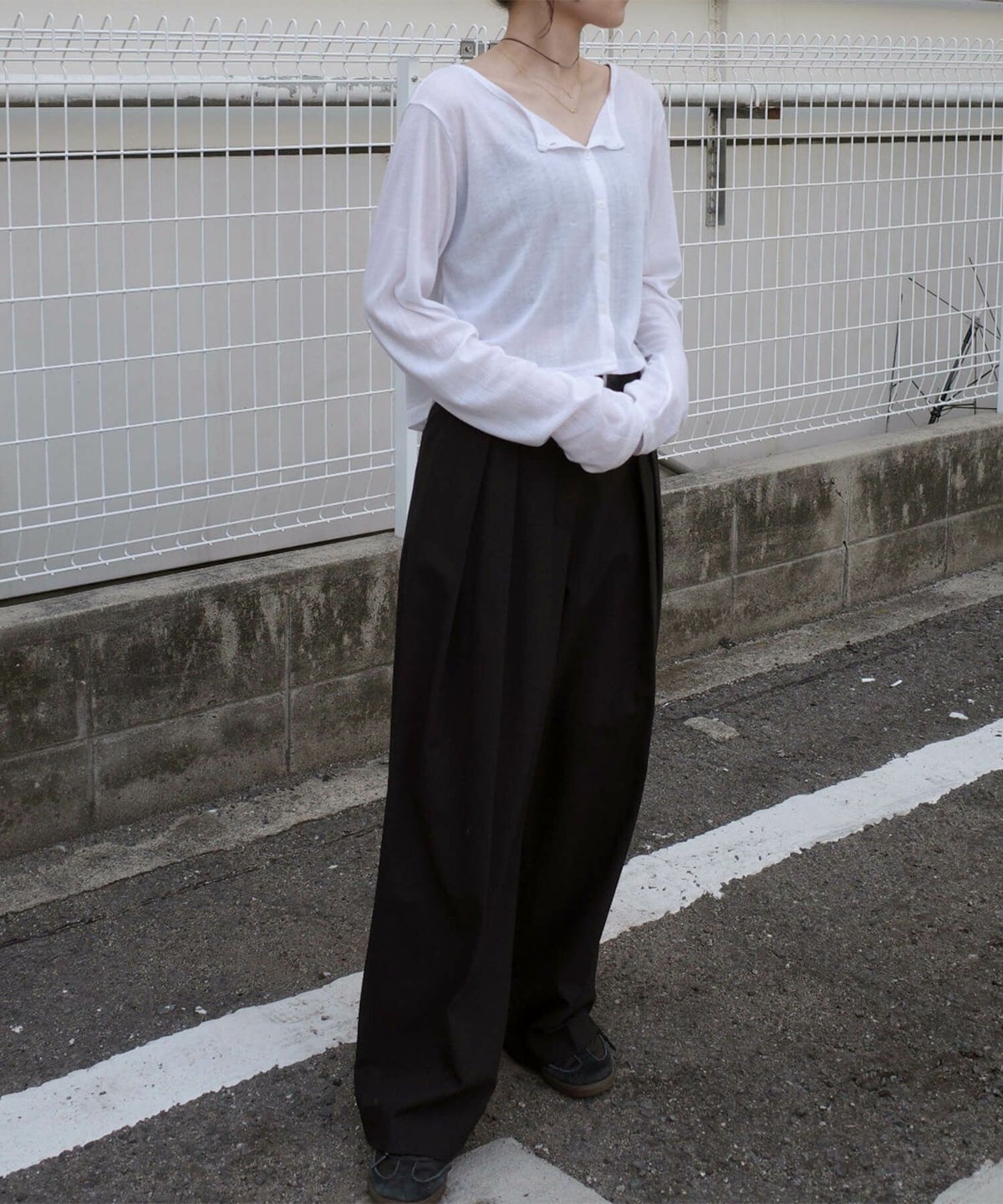 &&model：158cm&&