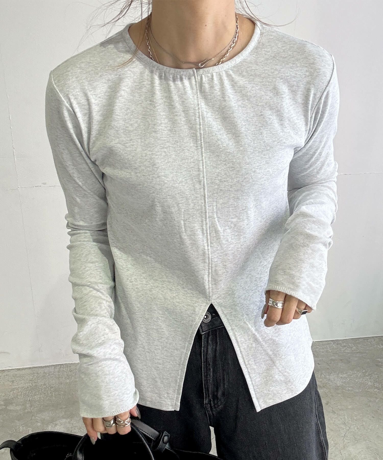ビスチェ&スリットロンTセット | Buistier & slit long tee set