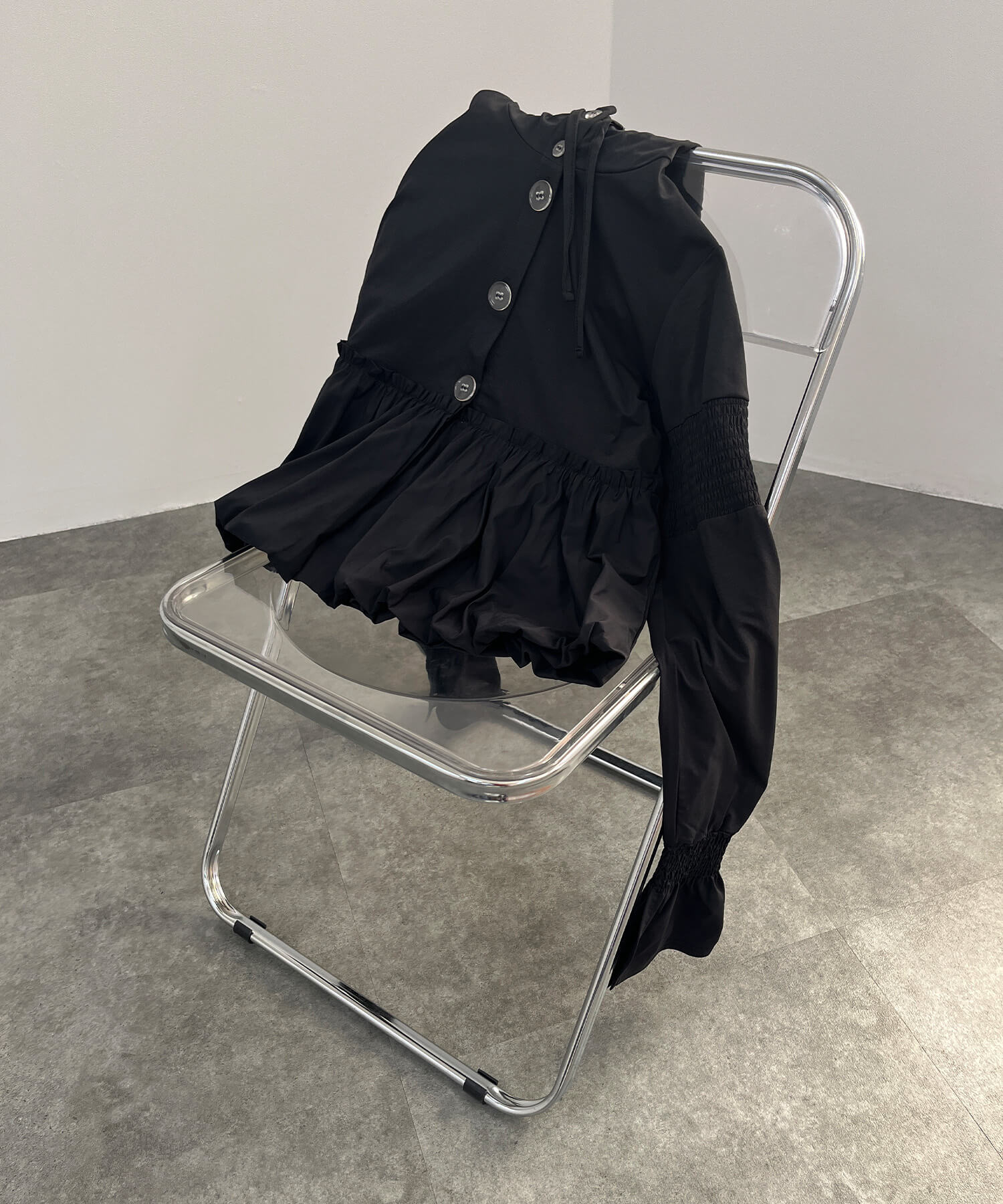UVカットペプラムフーディ | UV cut peplum hoodie (comochi original)