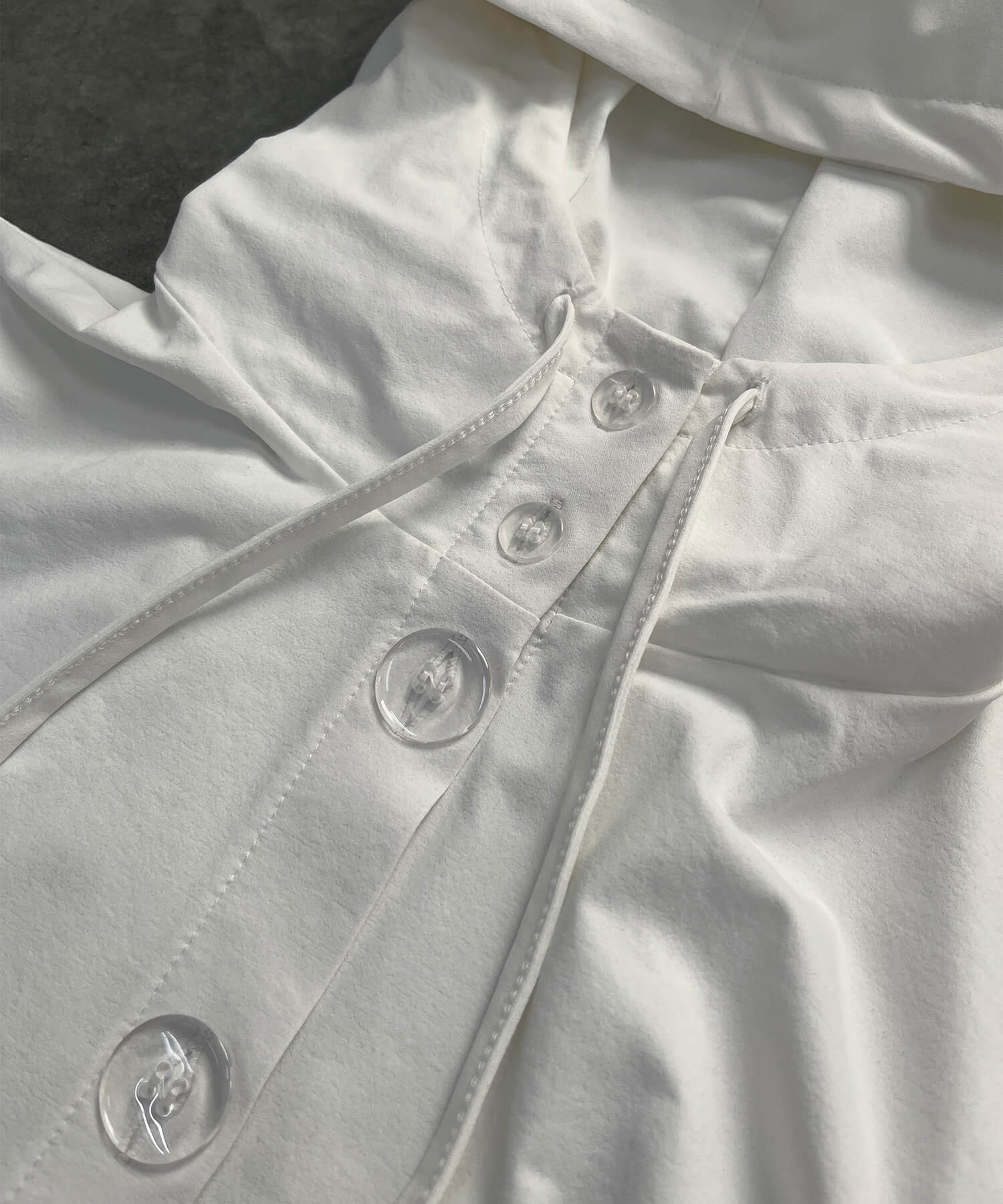 UVカットペプラムフーディ | UV cut peplum hoodie (comochi original)