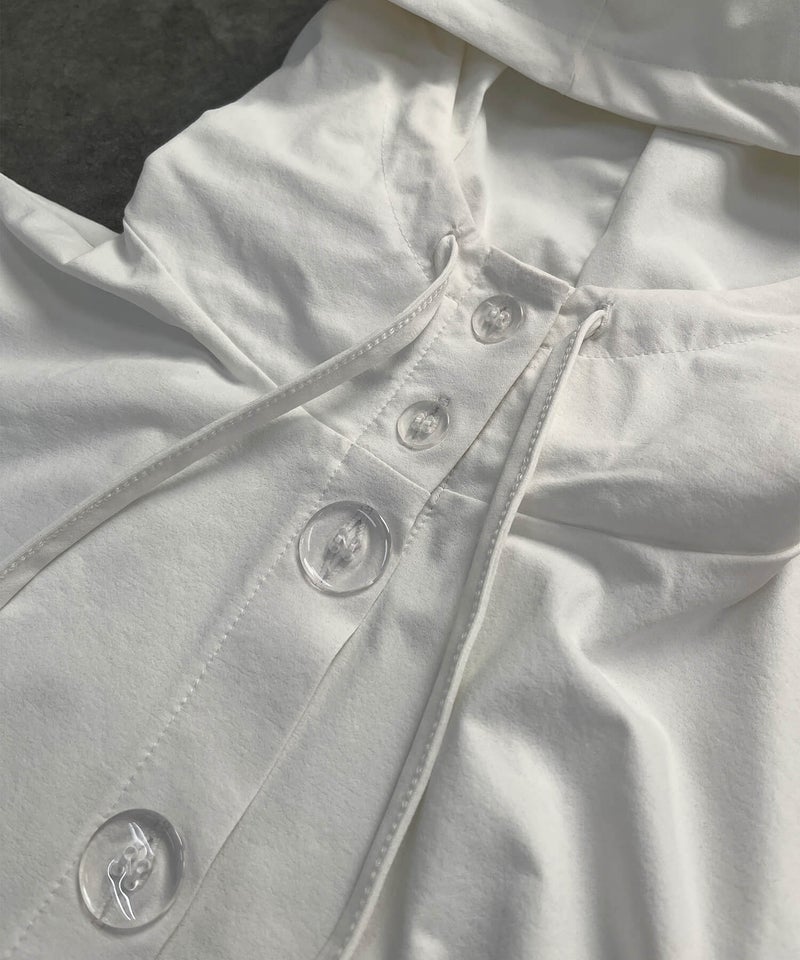 &&デザインを邪魔しないクリアボタンを採用&&