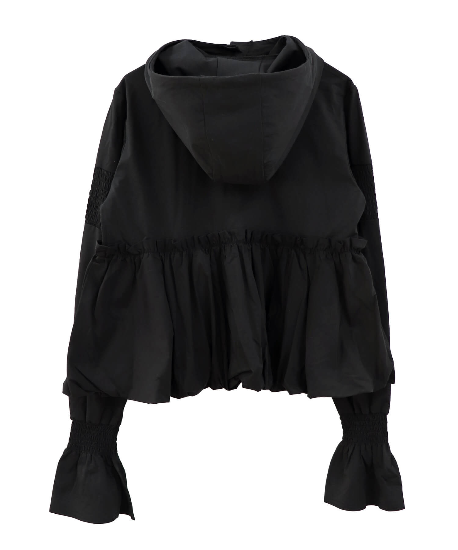 UVカットペプラムフーディ | UV cut peplum hoodie (comochi original)