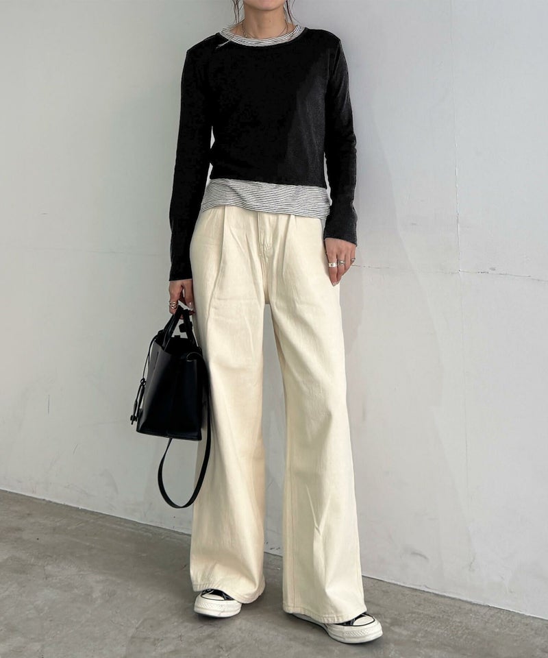 &&model：161cm / Sサイズ着用&&