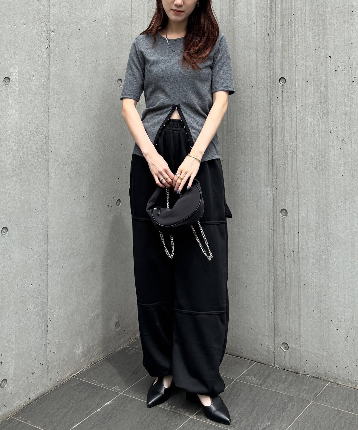 &&model：152cm&&
