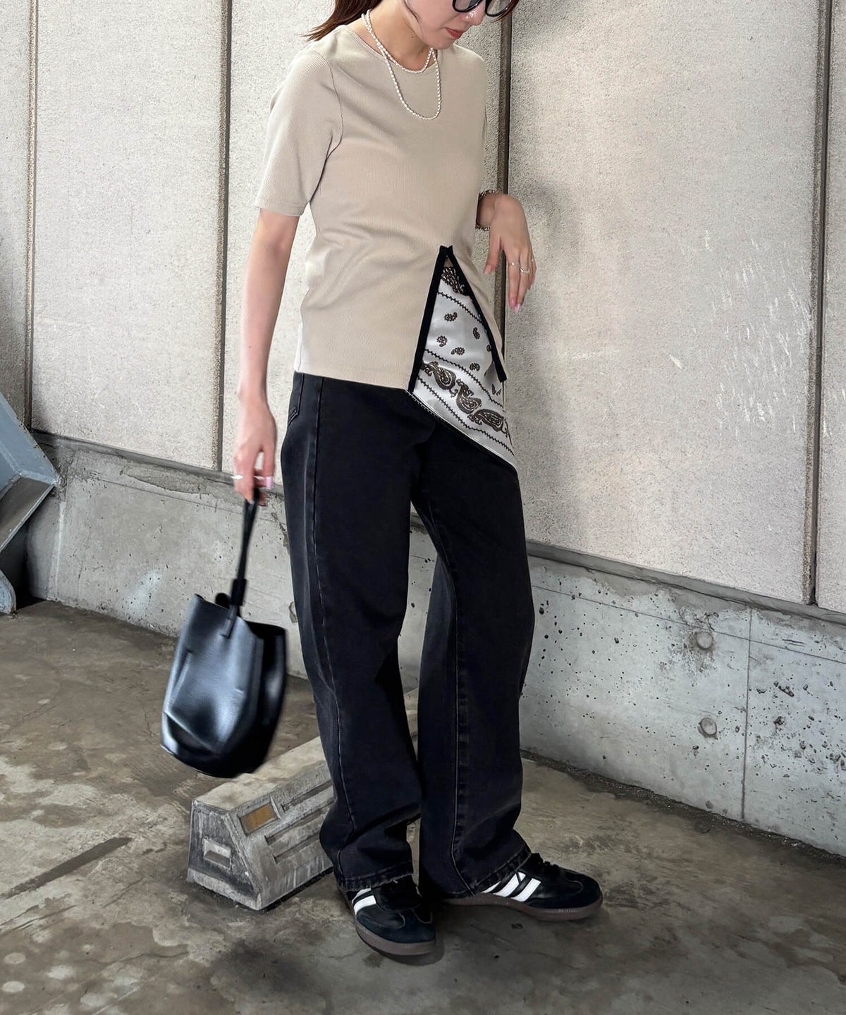 &&model：152cm&&