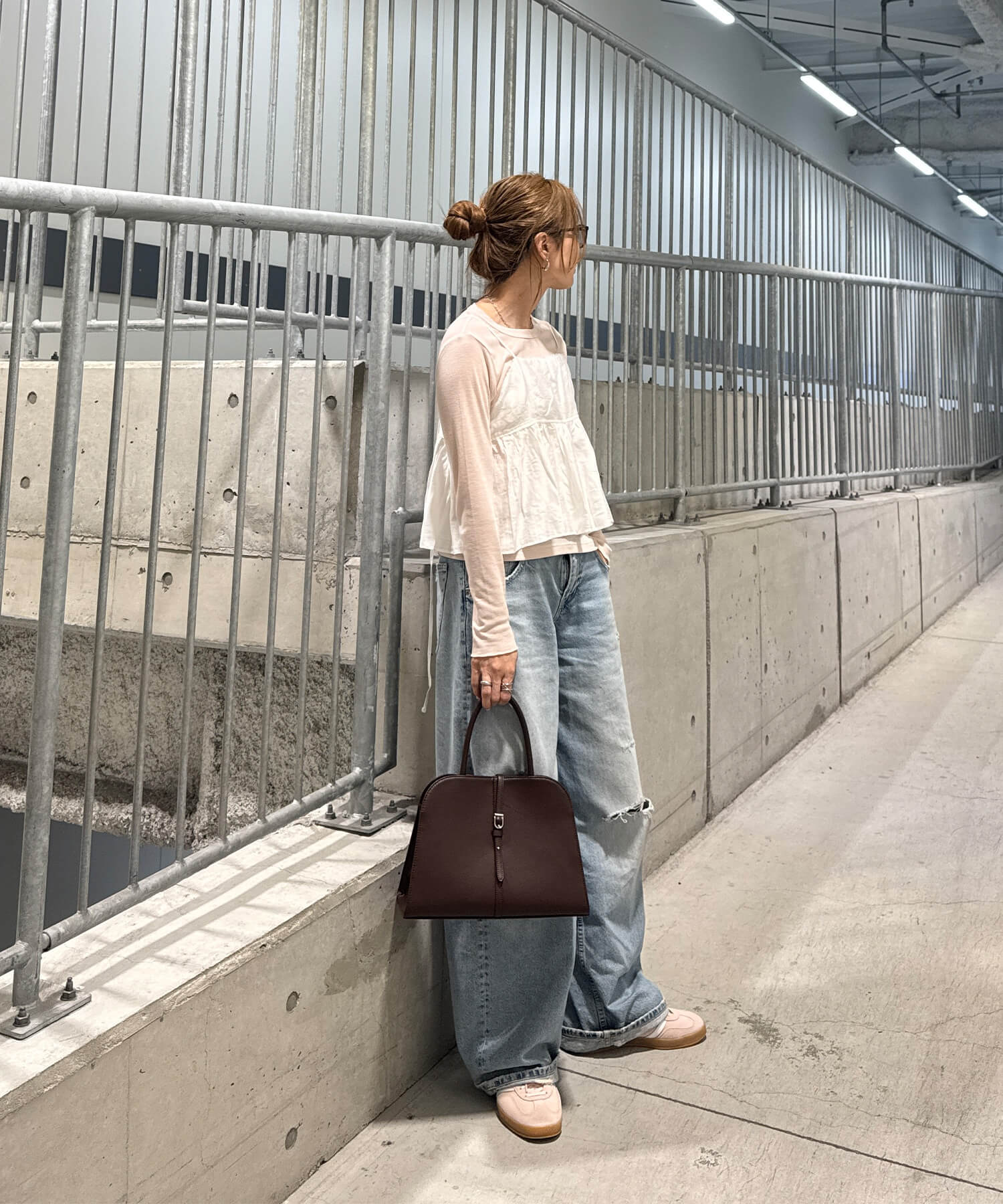 バックリボンキャミソールビスチェ | Back ribbon camisole bustier