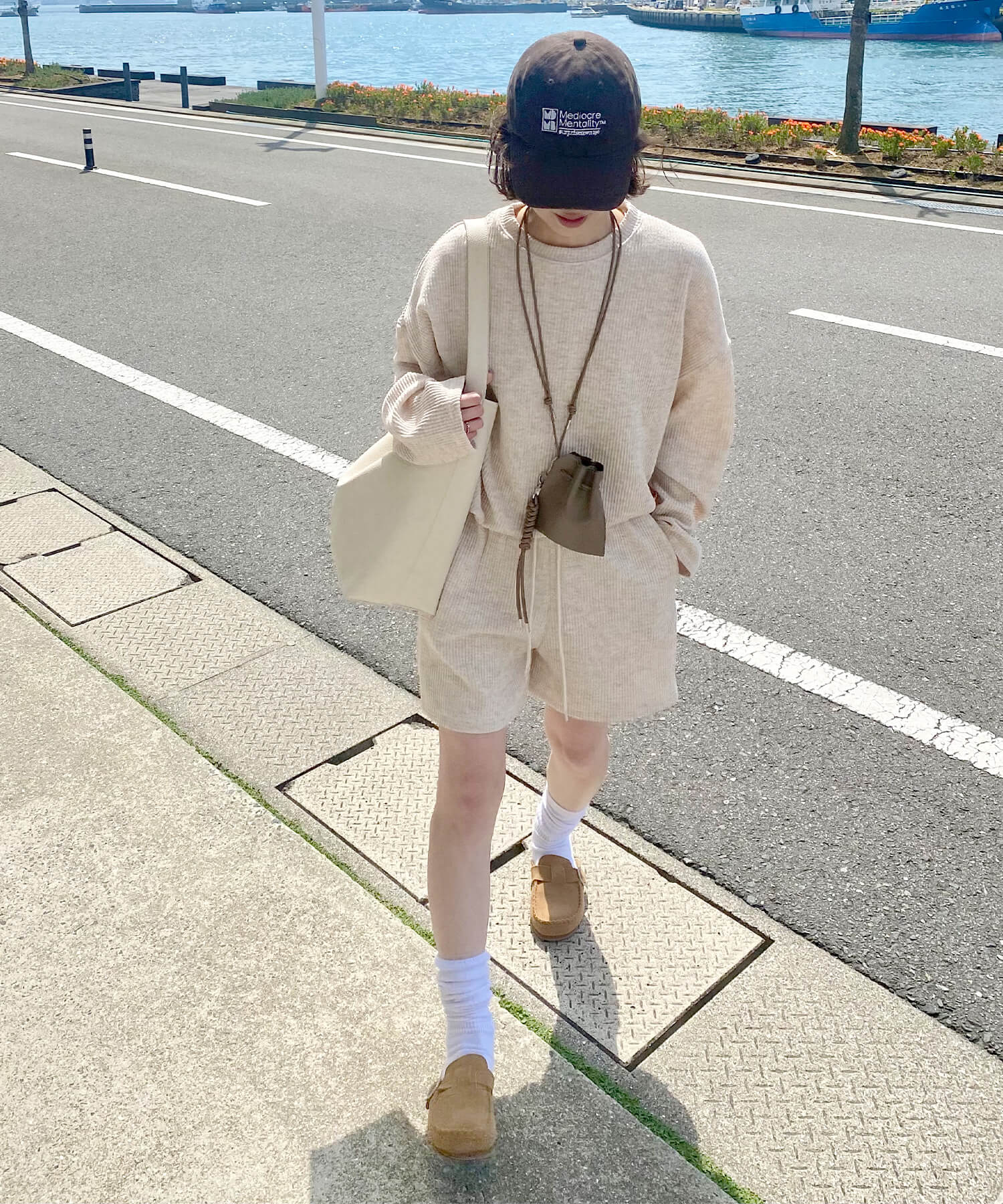リブスウェットセットアップ | Rib sweat set up (kiharu select)