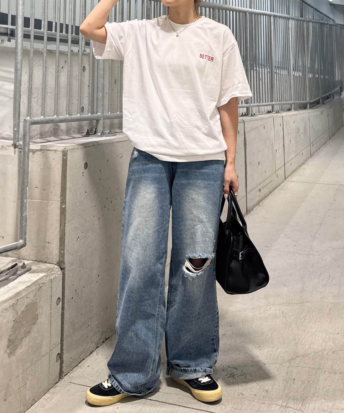 &&model：161cm&&
