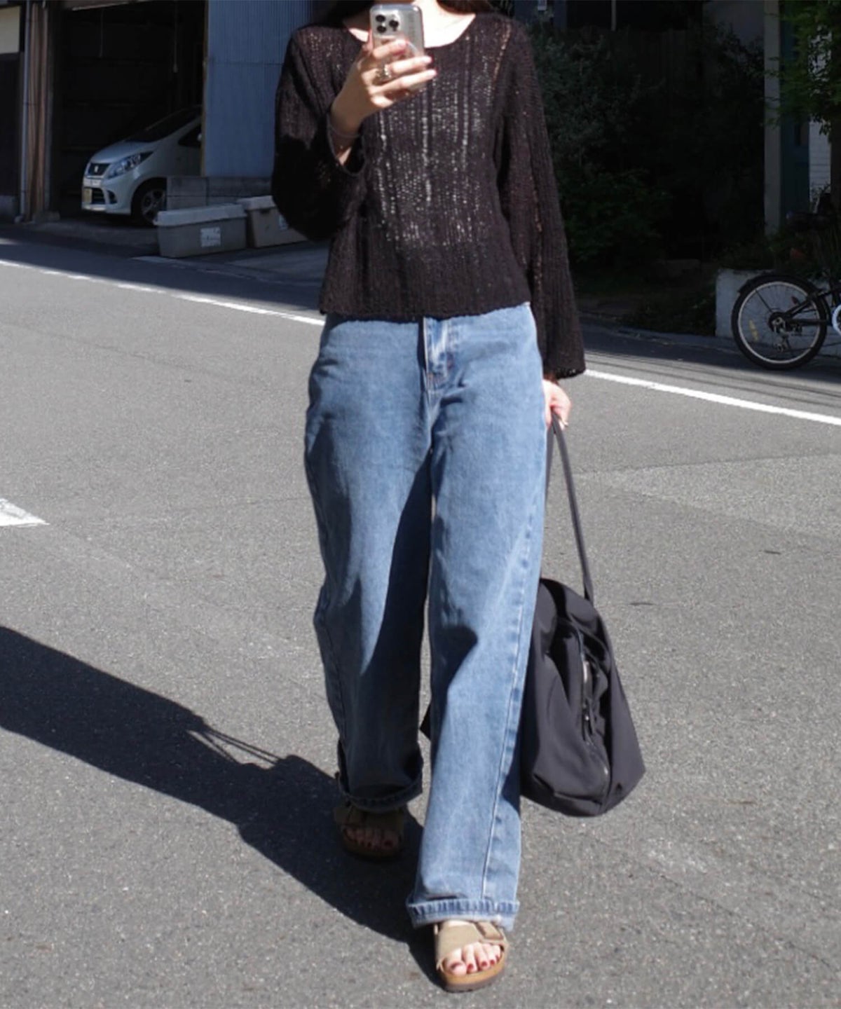 &&model：158cm&&