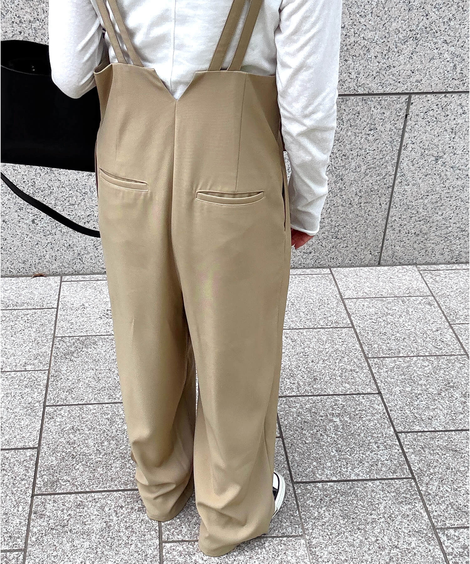 ダブルストラップサロペットパンツ | Double strap salopette pants