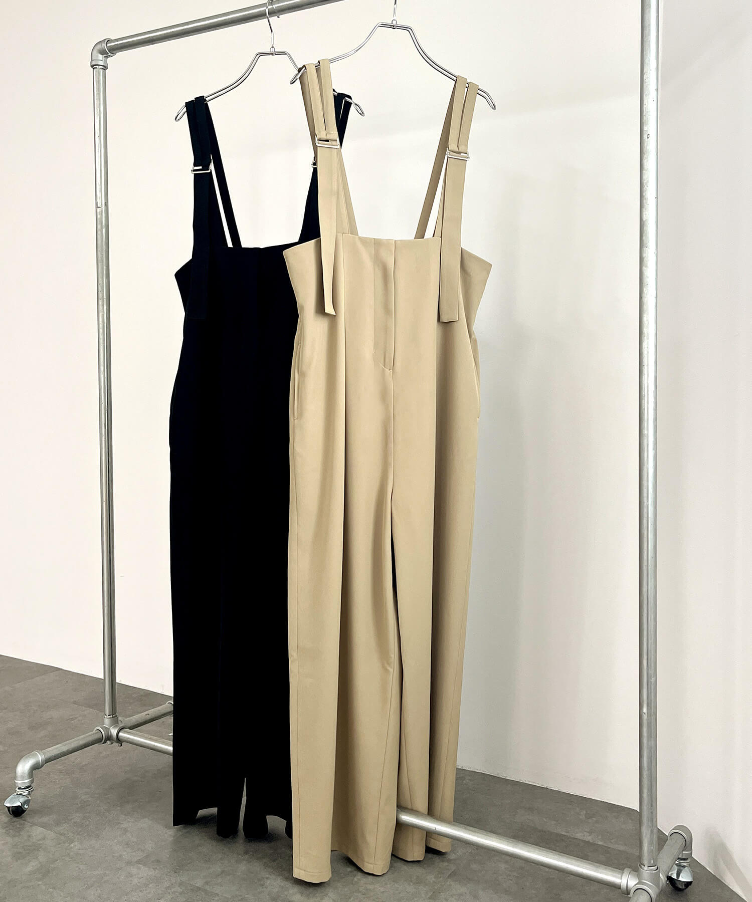 ダブルストラップサロペットパンツ | Double strap salopette pants