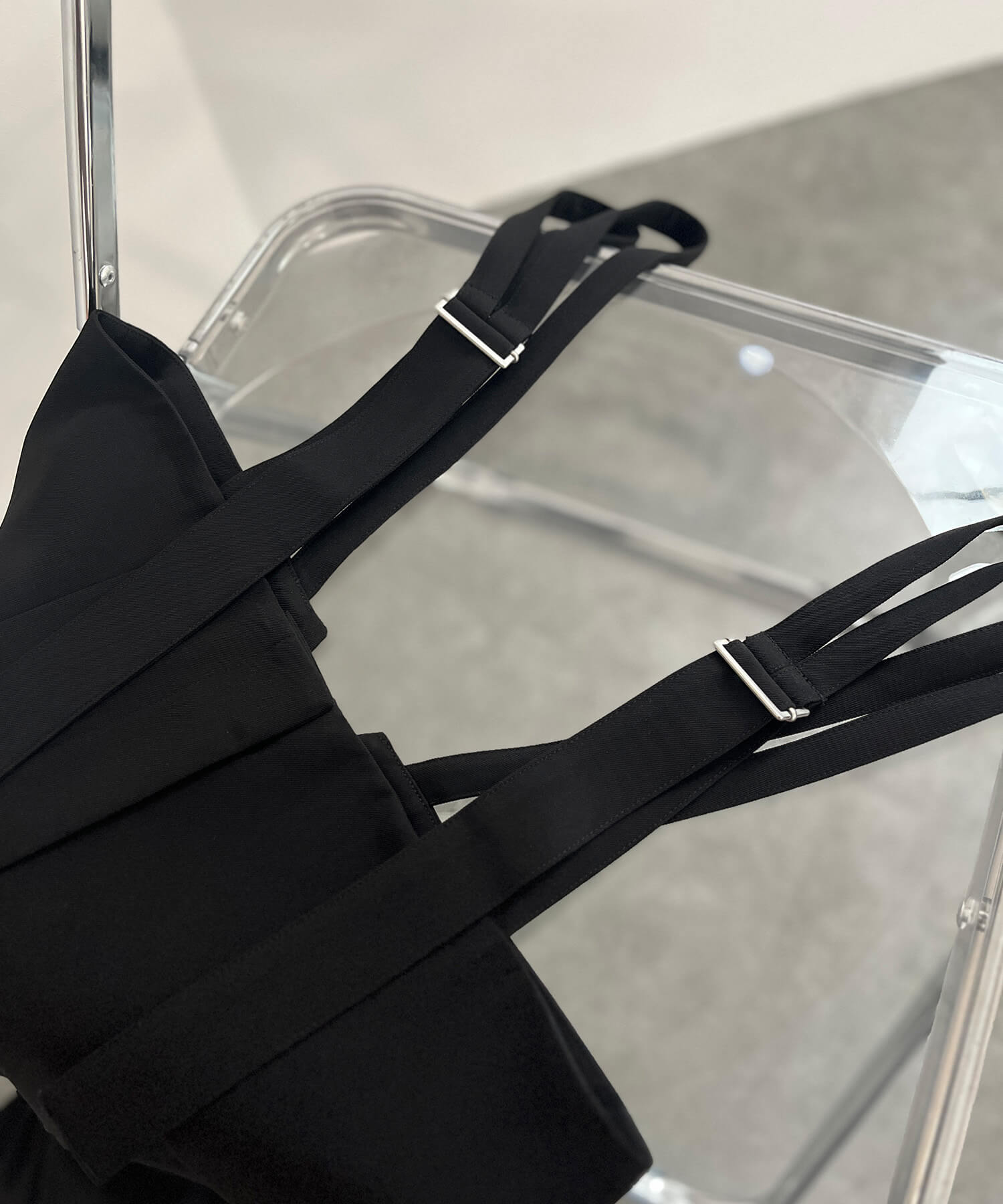 ダブルストラップサロペットパンツ | Double strap salopette pants