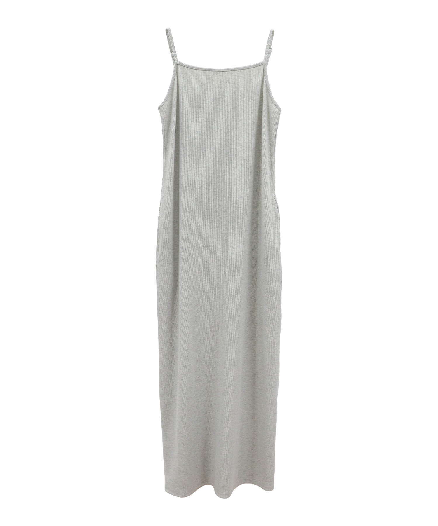 ペプラムレイヤードリブワンピース | Peplum layered rib one piece