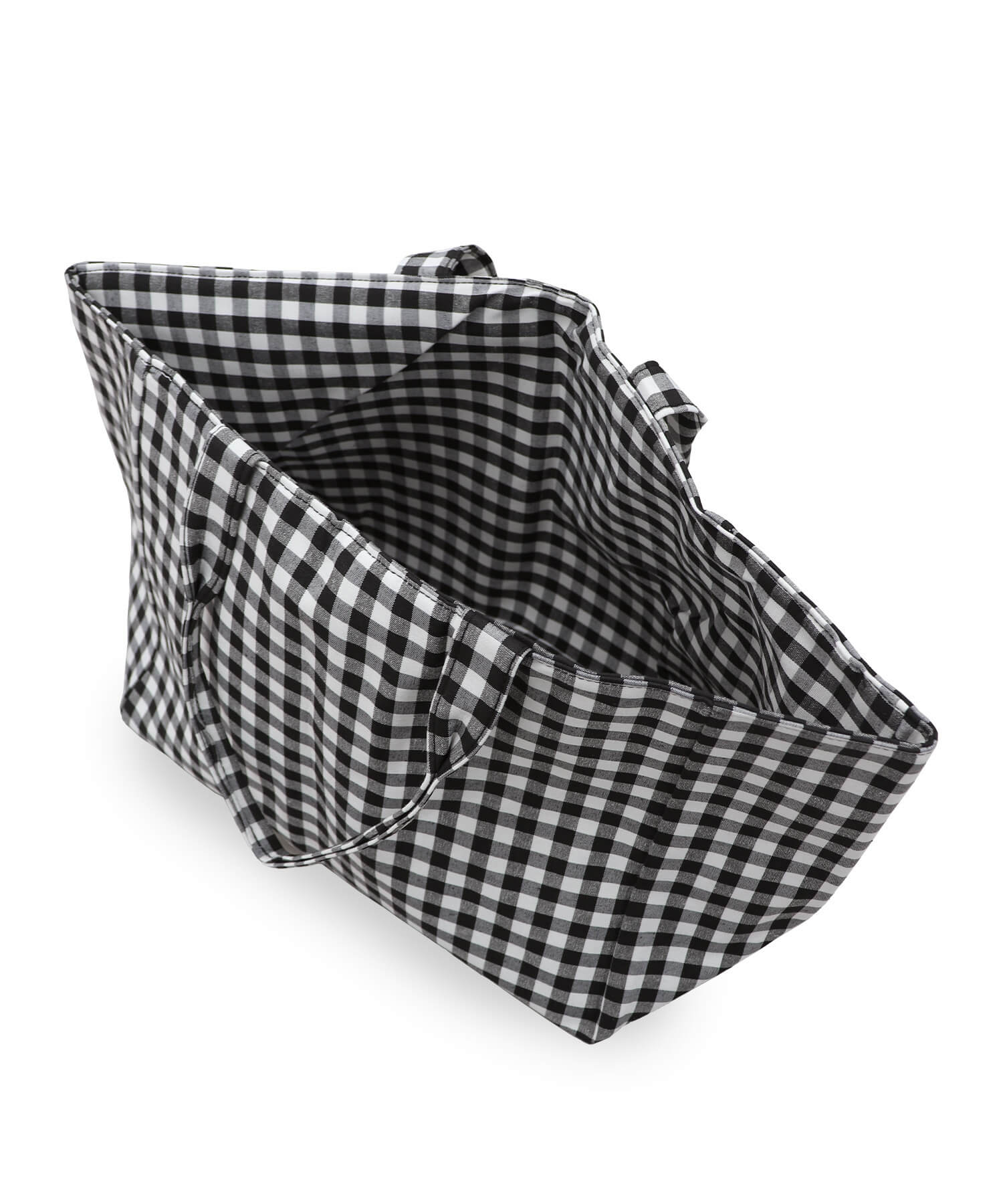 ギンガムチェックビッグトートバッグ | Gingham check big tote bag