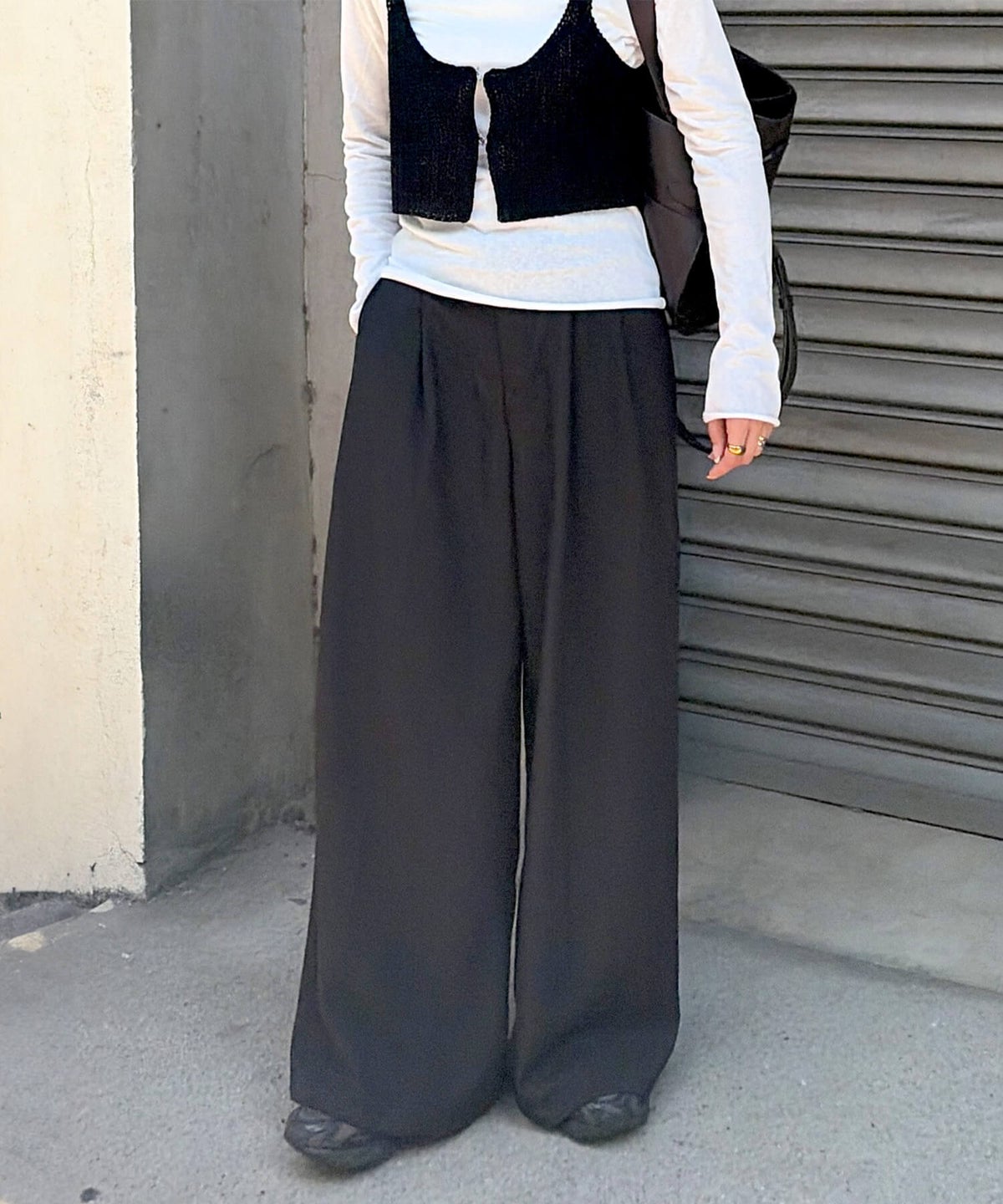 &&model：161cm&&