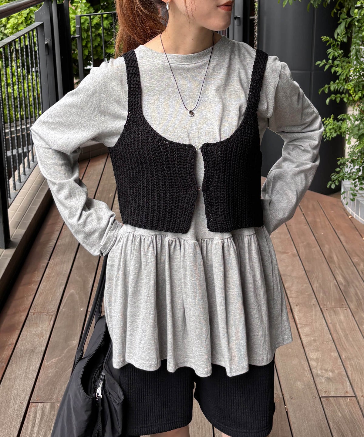 &&スタッフ着用：152cm&&