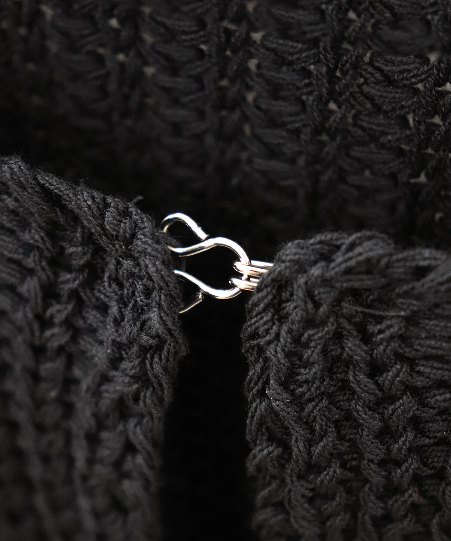 フロントホックニットビスチェ | Front hook knit bustier (chiica select)