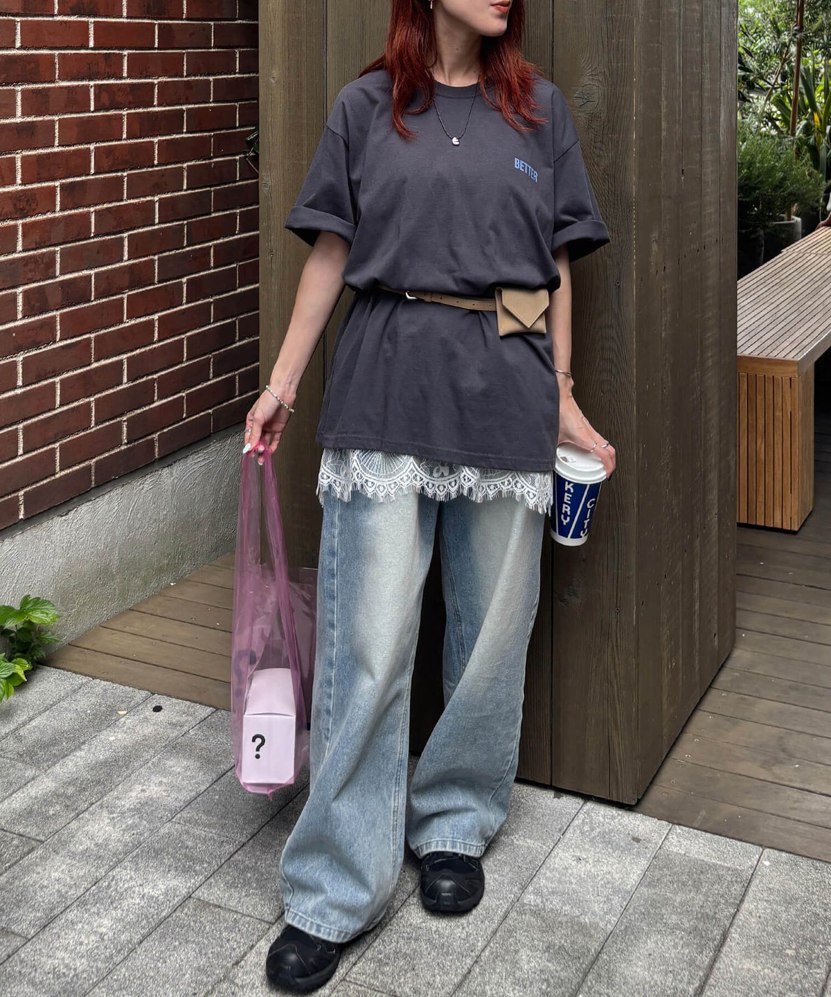 &&model：152cm&&